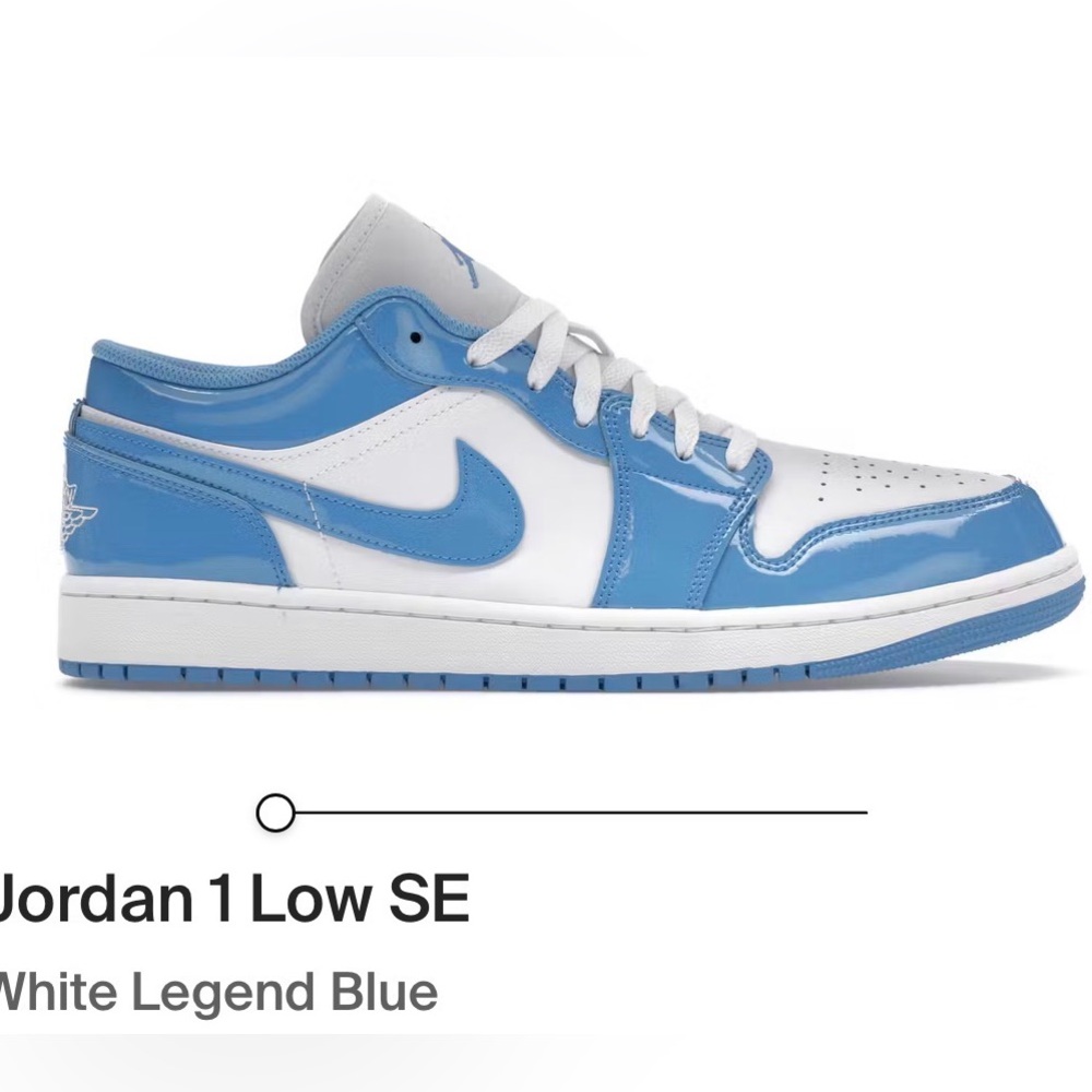 Nike Blue and White Air Jordans Shoes